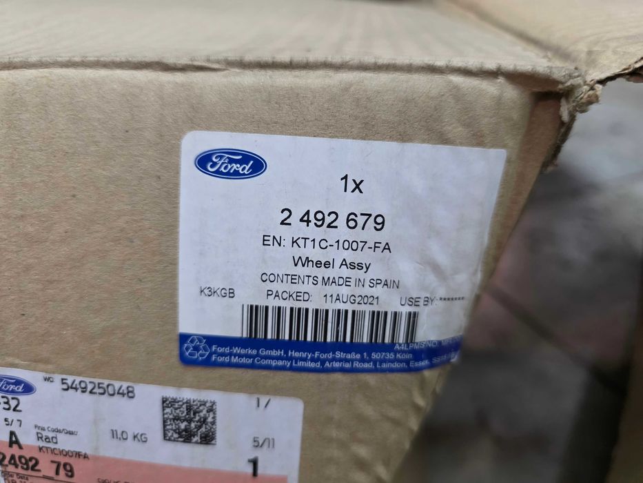 Нови Джанти 17 - Ford Tourneo Connect