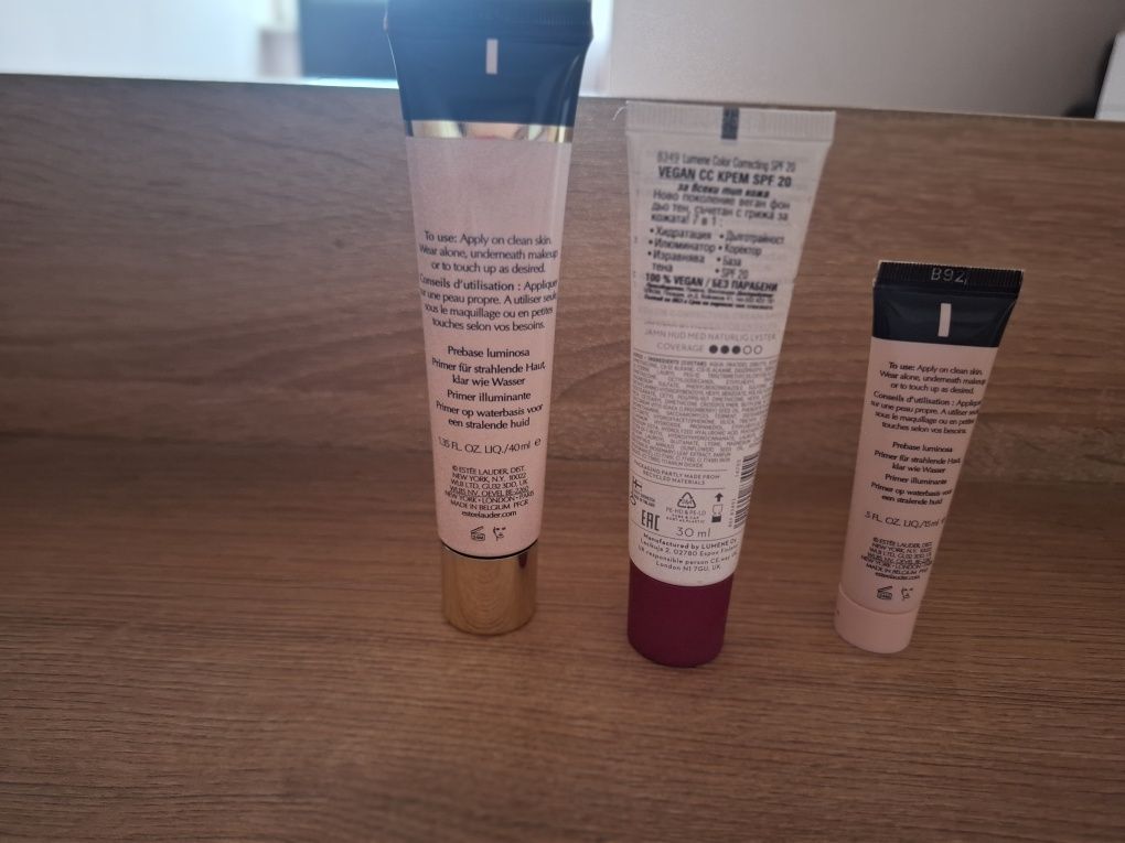 Основи за грим Este Lauder + CC крем Luminee