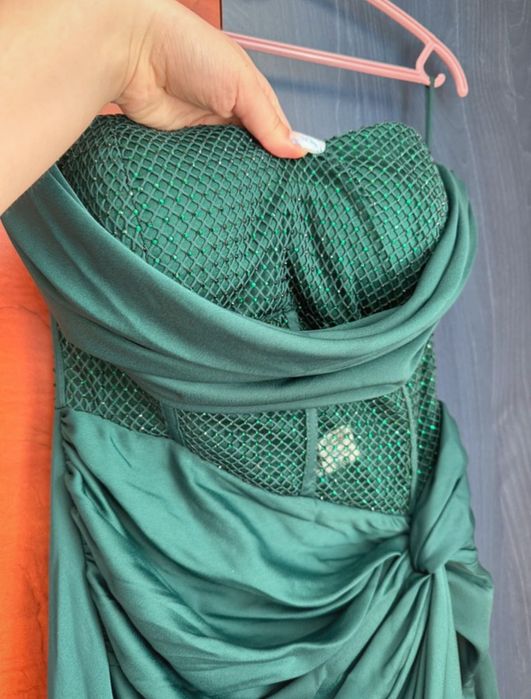 Rochie verde smarald