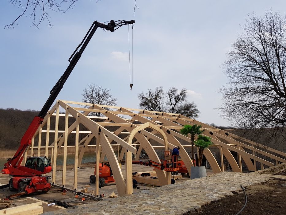 Automacara Manitou Motostivuitor  Macara Nacela Garaj Utilaje Role