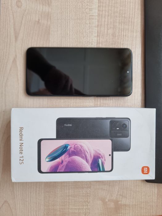 Смартфон Xiaomi Redmi Note 12S, 8/256Gb Global, Onyx Black коробка