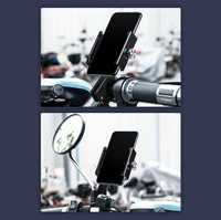 Suport telefon rotativ ghidon/oglinda bicicleta trotineta motocicleta