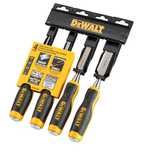 Комплект дърводелски длета DeWALT DWHT0-16063, 8-25 мм - 4 броя