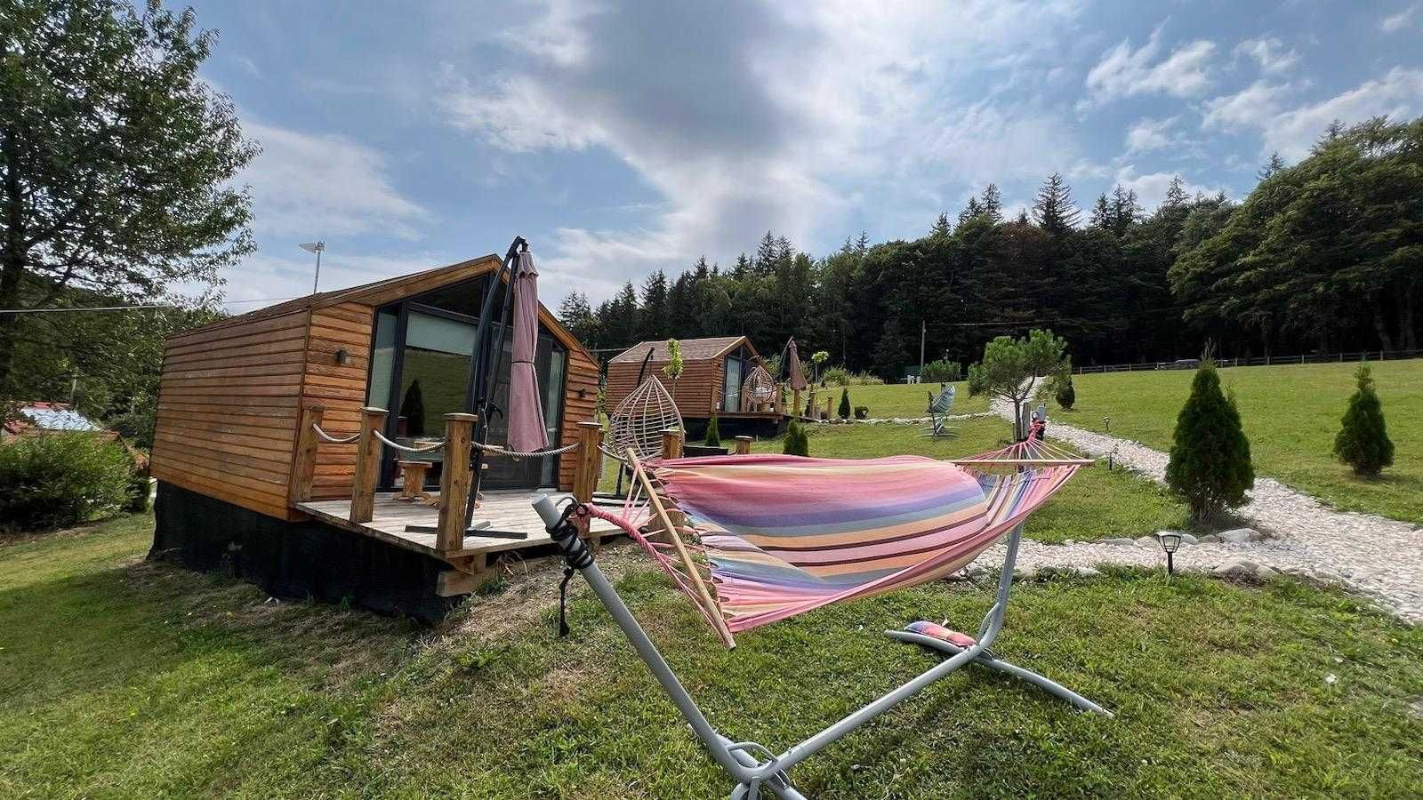 Vând tiny house lemn transportabile