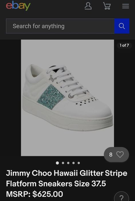 Сникърси jimmy choo