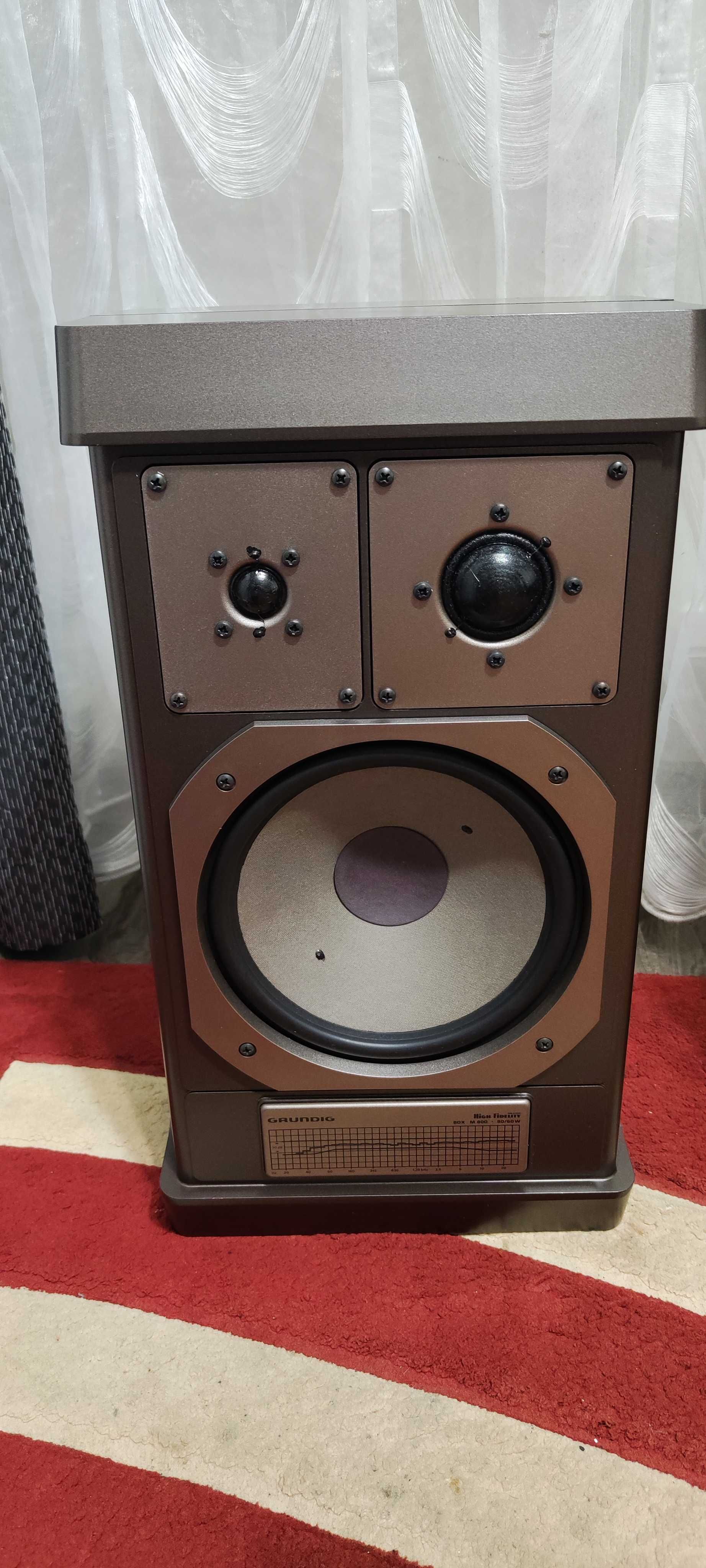 Boxe de Raft Grundig M 800 Boxe Audio de Camera Difuzoare Retro