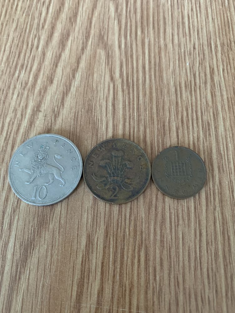 New Penny monede Anglia rare de colecție