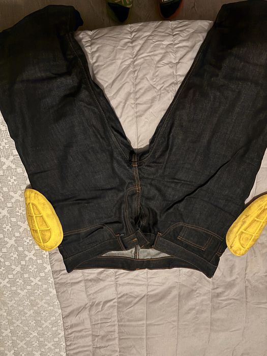 Pantaloni moto course masura 34/32 protectii genunchi si sold