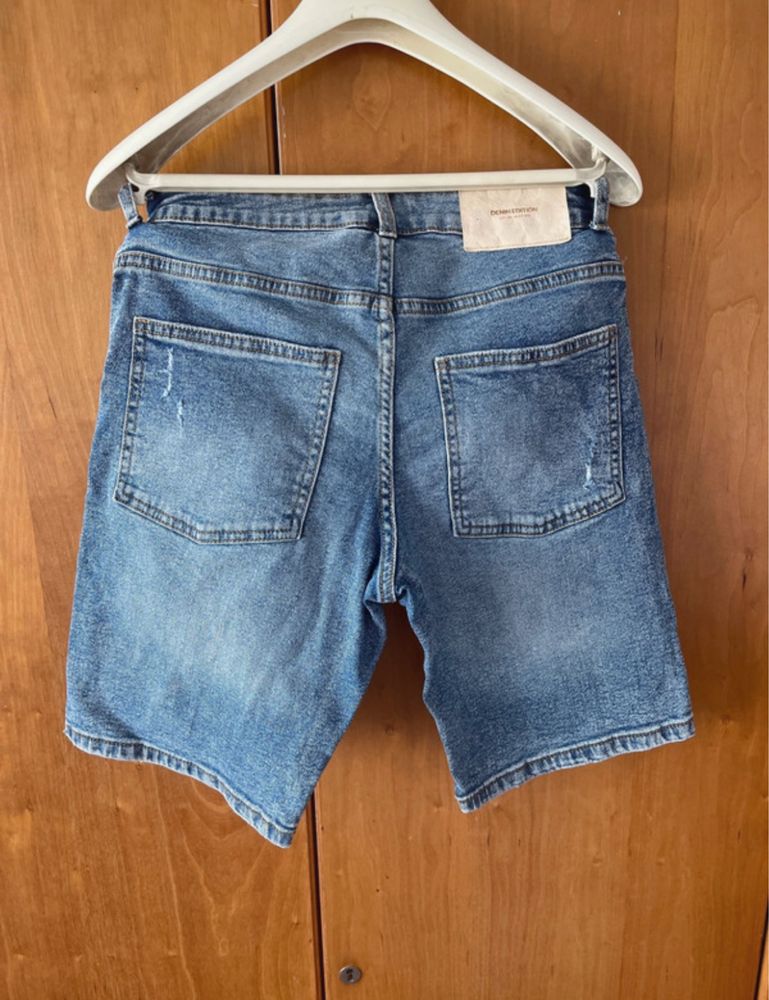 Blugi scurti vara Zara 164 cm.