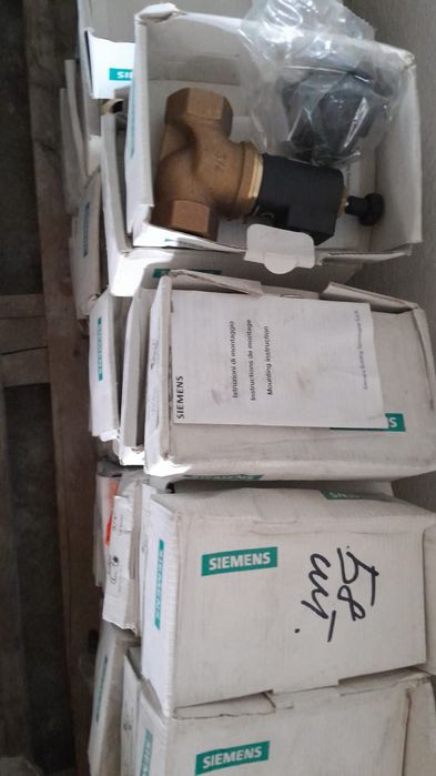 Электромагнитные газовые клапана Siemens