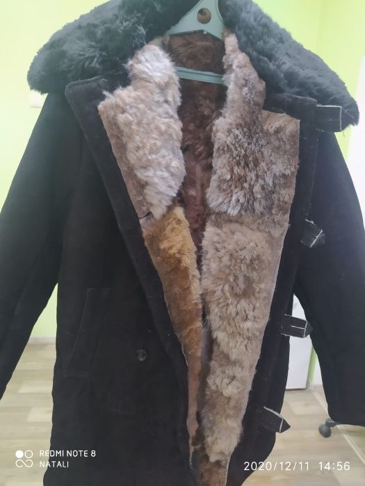 Продам полушубок из натуральной овчины