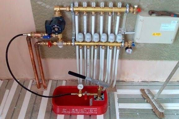 Аренда Инструментов Кандан опрессовка системы отопление для сантехники
