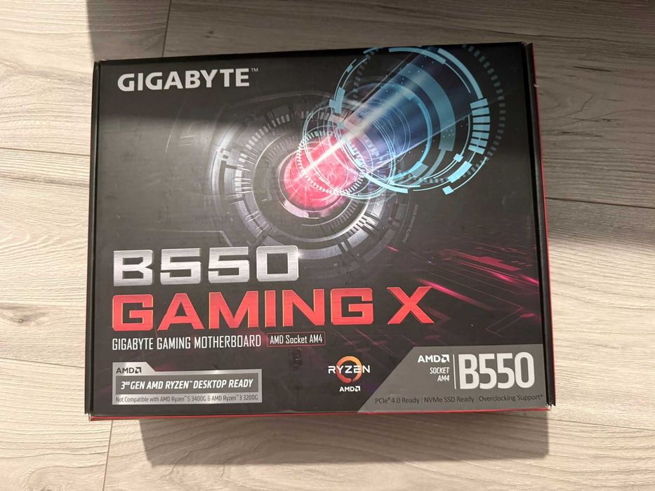 PC medium range - R7 5700x, Gigabyte B550 Gaming X, 32 GB DDR4 RAM