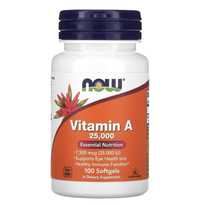 Витамин А 25,000/ Vitamin A 25,000/ 100таблеток / Now