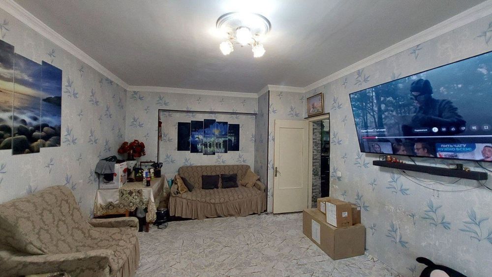 2/2/4. Сергели 2. Бывшее общежитие. Квартира 42 м². До метро 450 м!