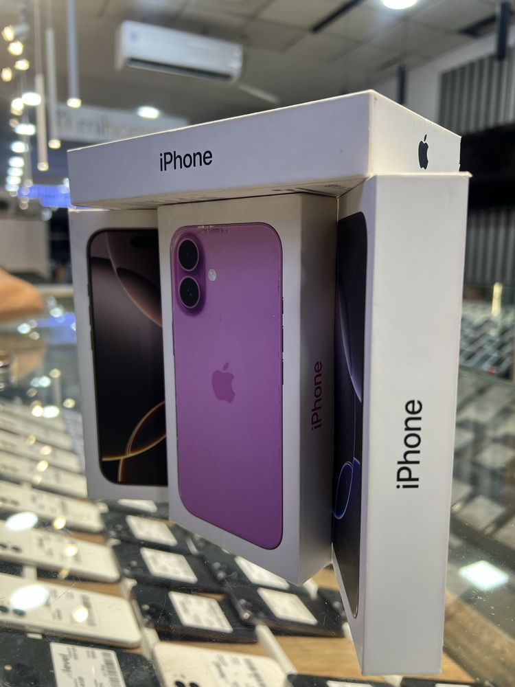 Iphone 16 pro max barcha ranglaridan mavjud