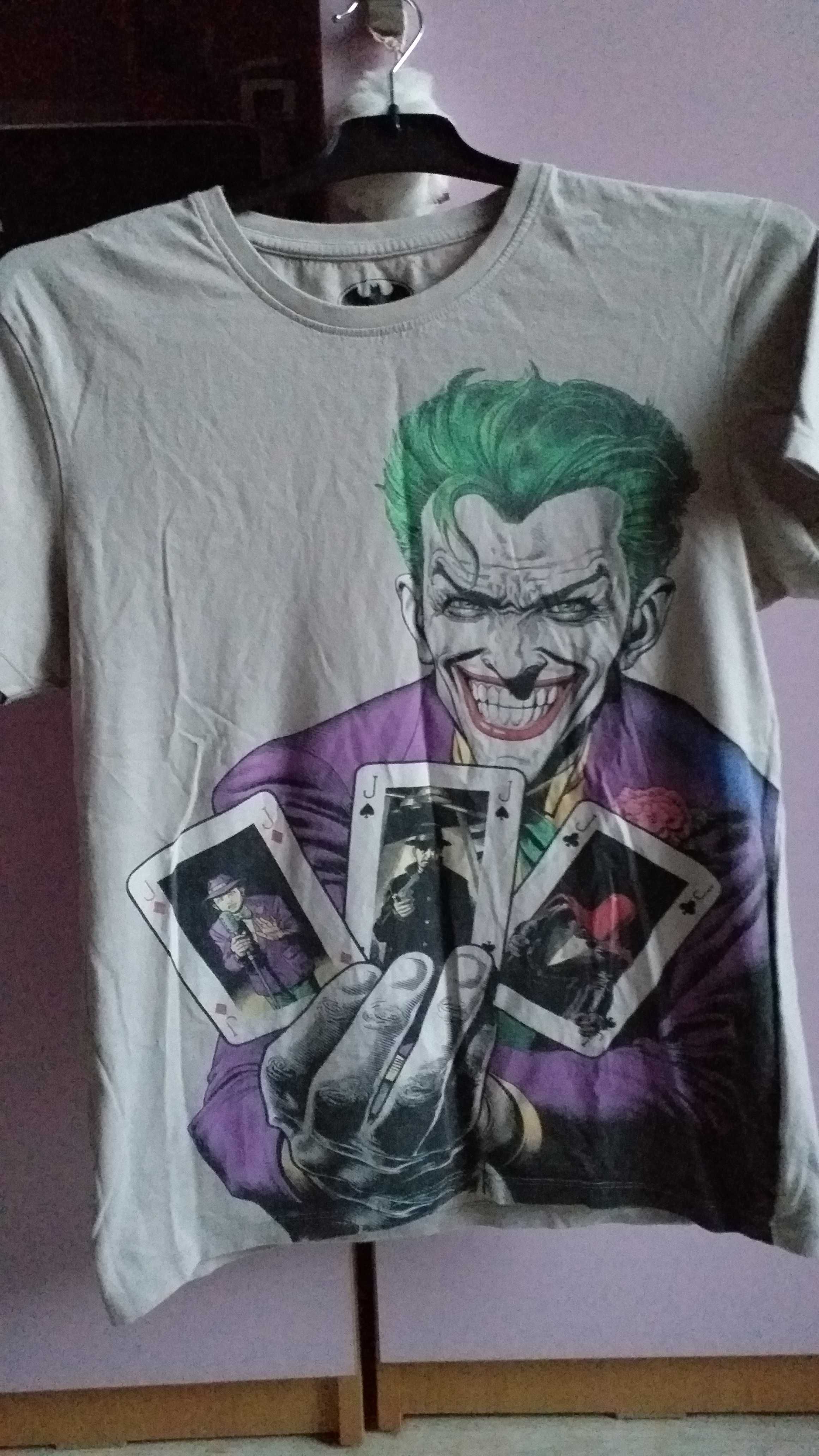 Tricou cu imprimeu modern - Joker, batman, bumbac 100%, 15 lei bucata