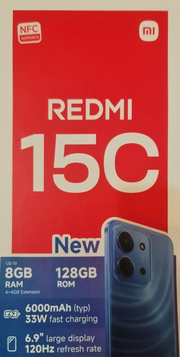Redmi 15C la cutie sigilat