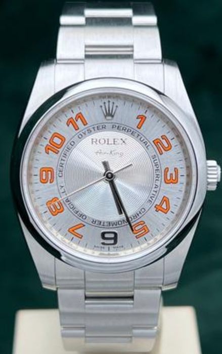 Rolex Air-King 34mm  114200  Card+Cutie