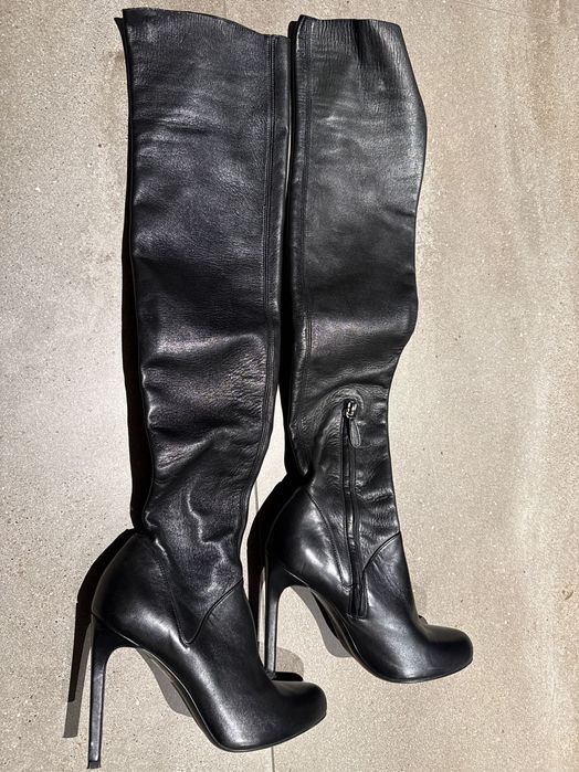 Кожени ботуши Ermanno Scervino