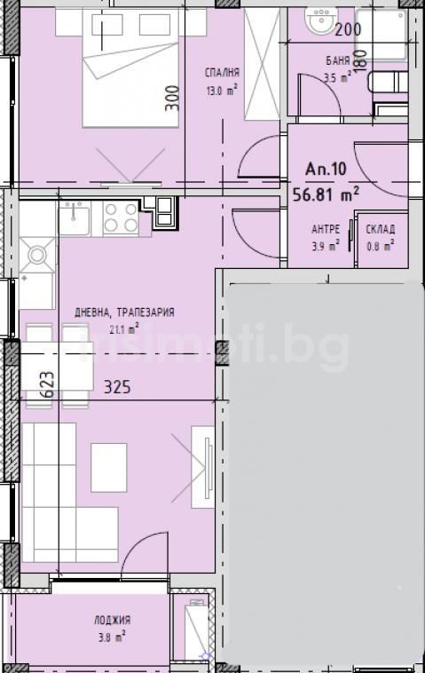 Продава се Двустаен апартамент в София, Малинова долина - 66 кв.м за 2175 €/кв.м - Снимка #7