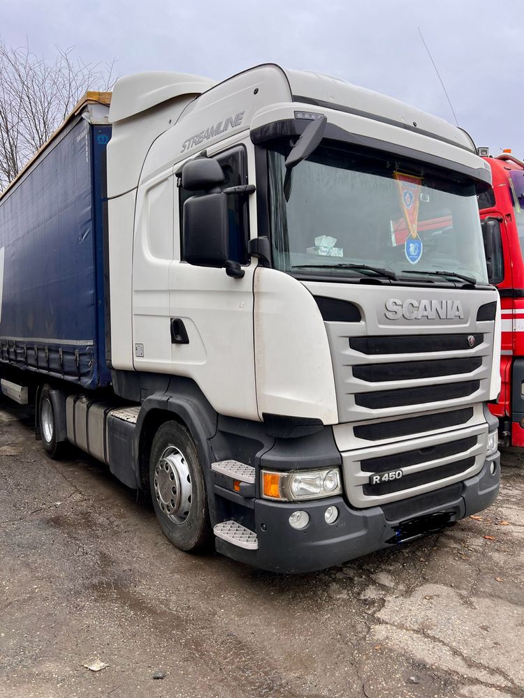 Vand ansamblu scania R450 cu semiremorca krone