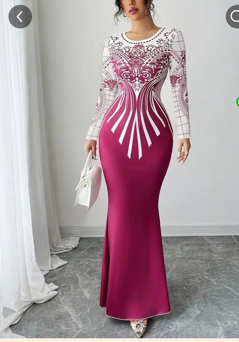 Rochie lunga de ocazie,model superb
