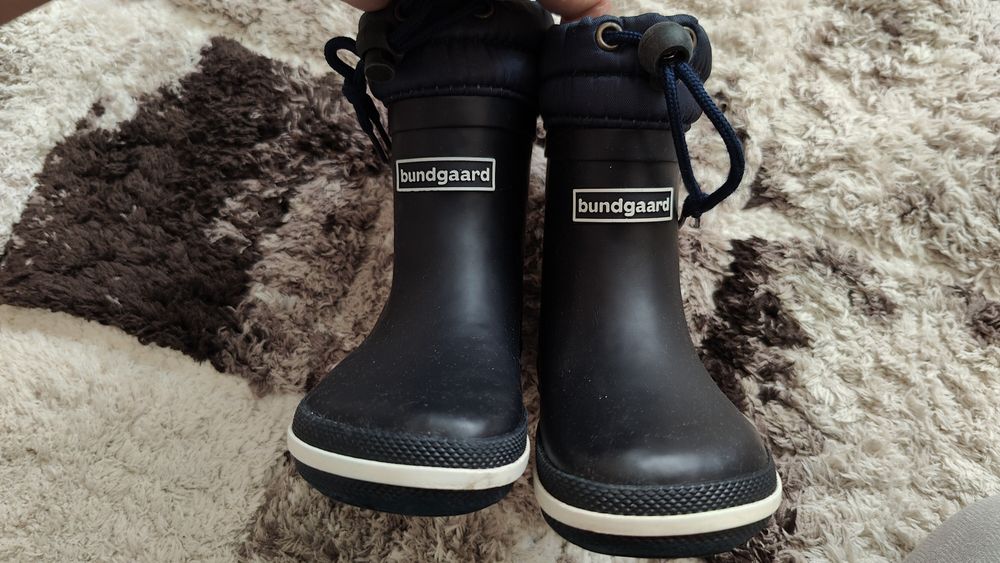 Cizme de cauciuc impermeabile bundgaard 25 imblanite barefoot