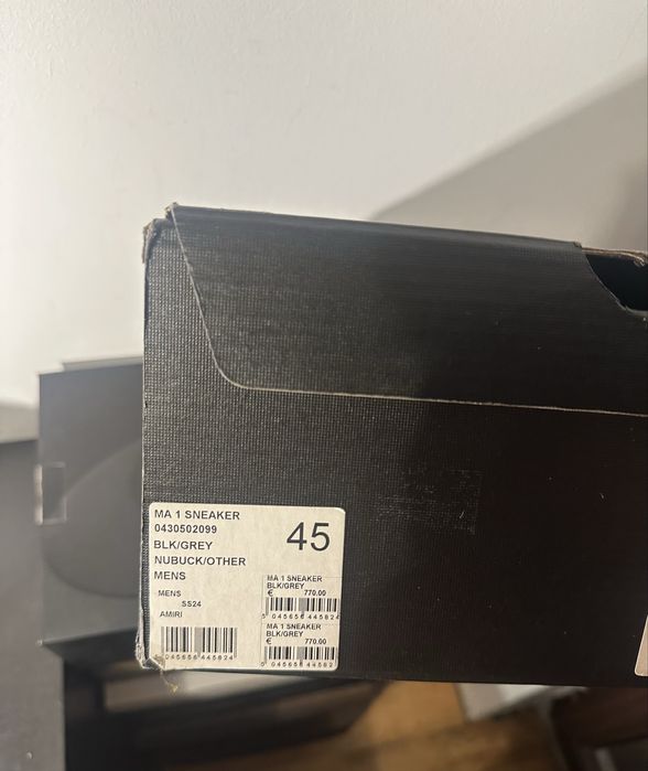 Amiri Ma-1 suede sneakers