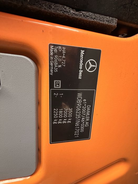 Mercedes Sprinter 316 Doka