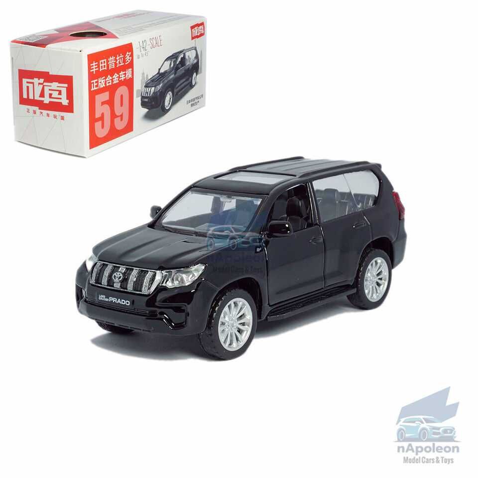 1:42 Toyota Land Cruiser Prado Тойота Ленд Крузер черен металик