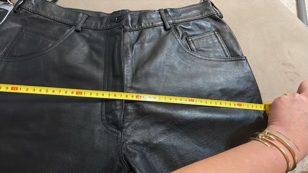 Pantaloni piele naturala