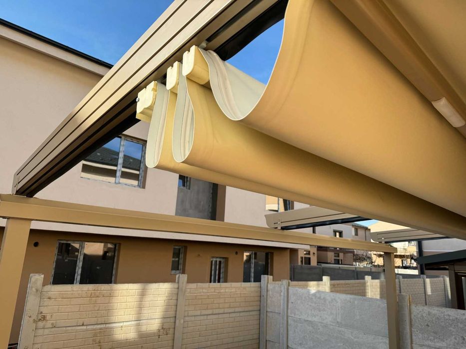 Pergole Retractabile cu leduri la comanda