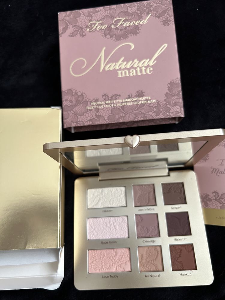 Paleta farduri pleoape Too Faced Natural Matte