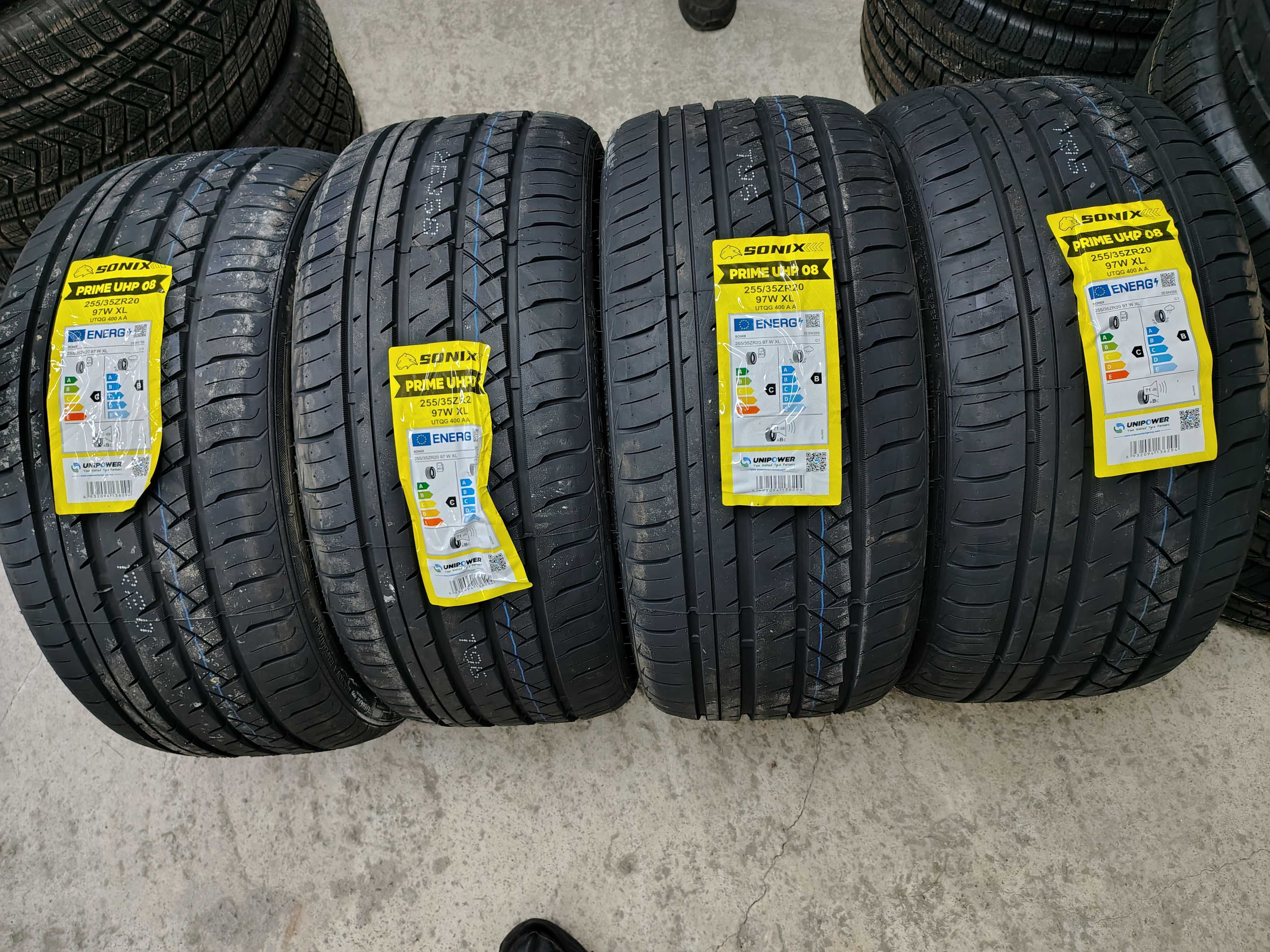4бр.НОВИ летни гуми SONIX 255 35 20 DOT24 цена за брой