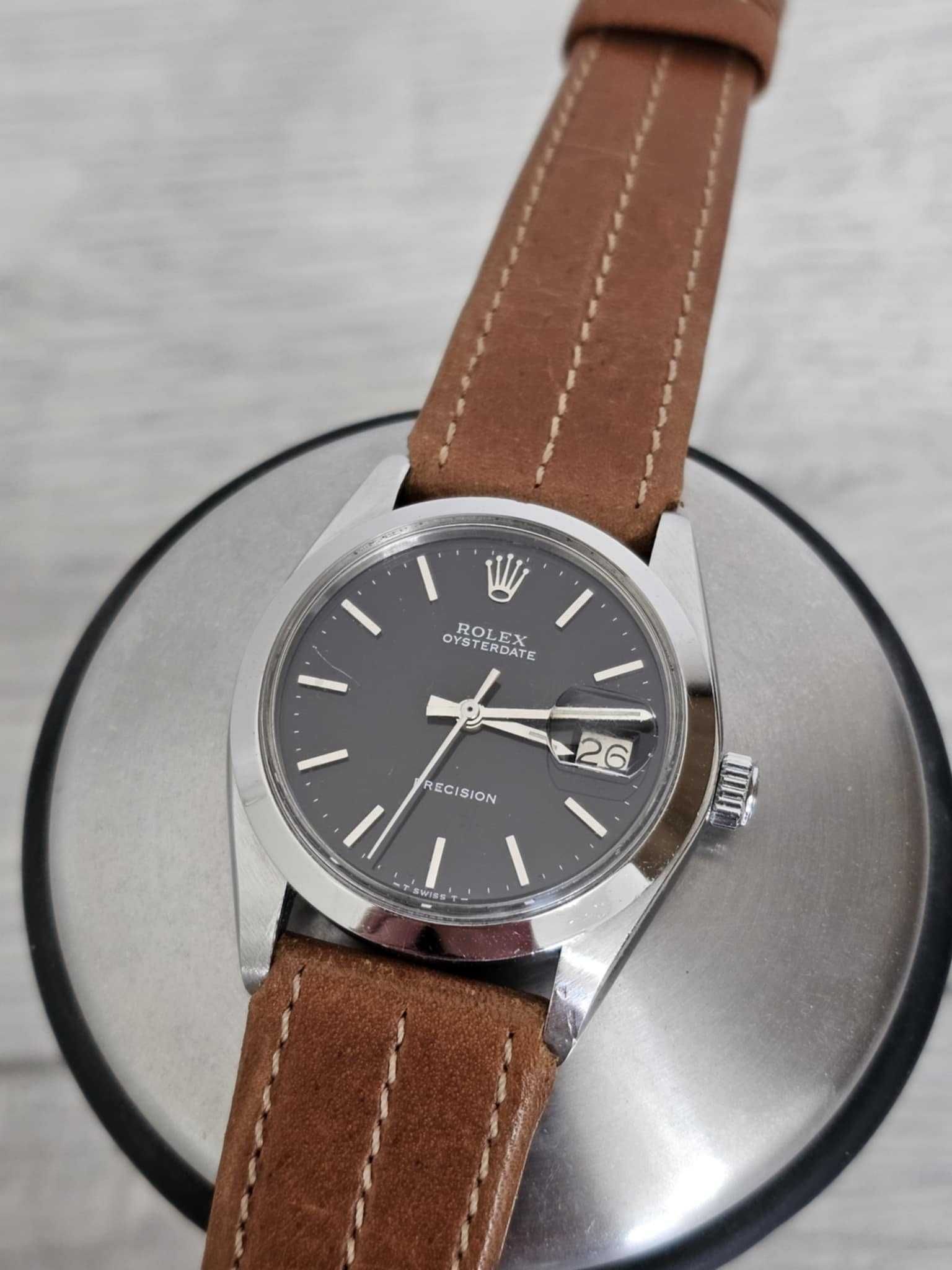 Ceas Rolex Oysterdate Precision din 1977 Vintage de colectie Rar