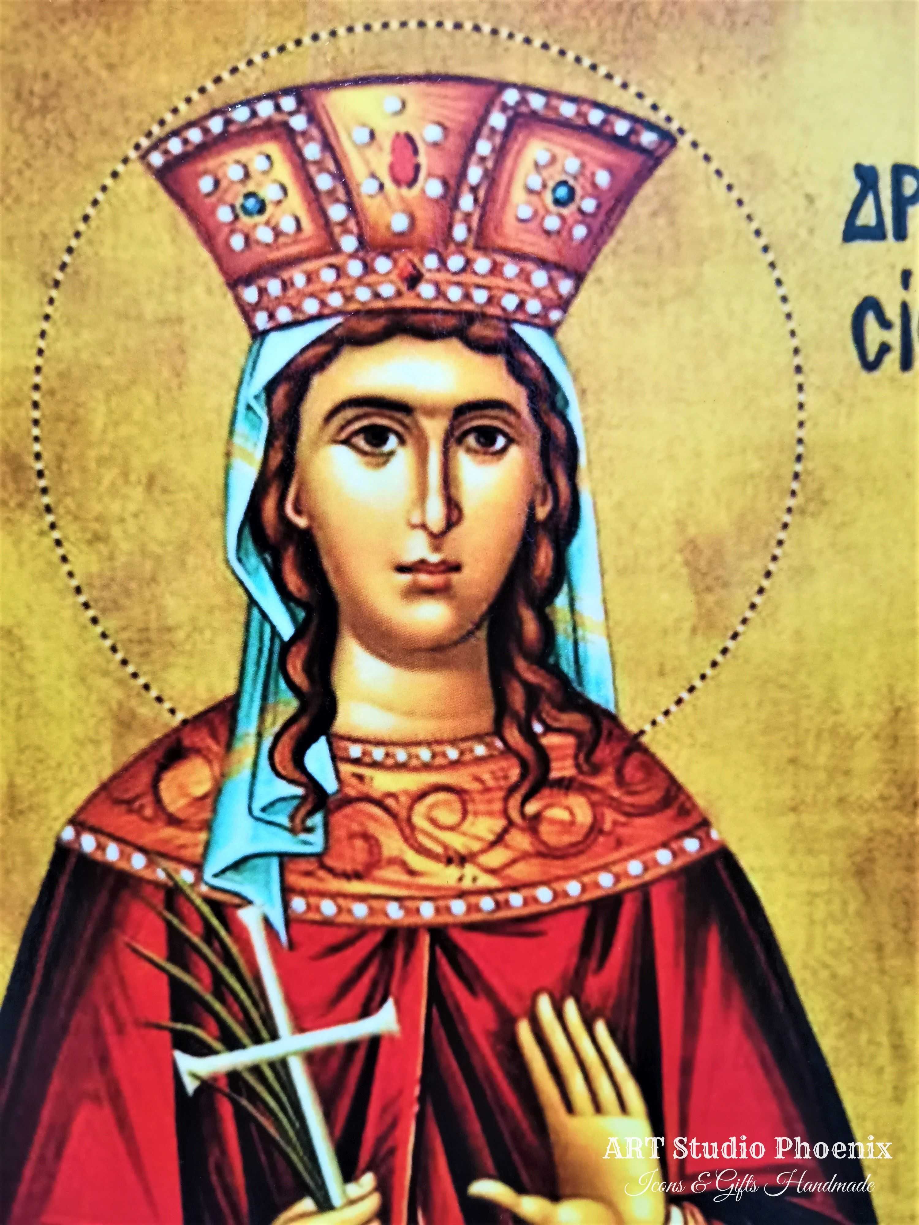 Икона на Света Дросида ikona sveta drosida