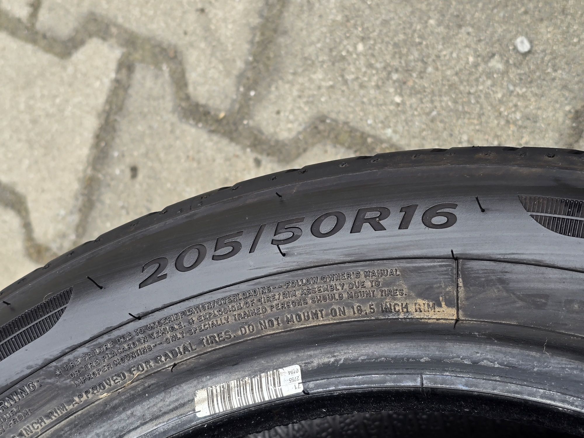 205 50 16 Dunlop