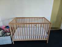 Pătuț bebe Ikea 120x60