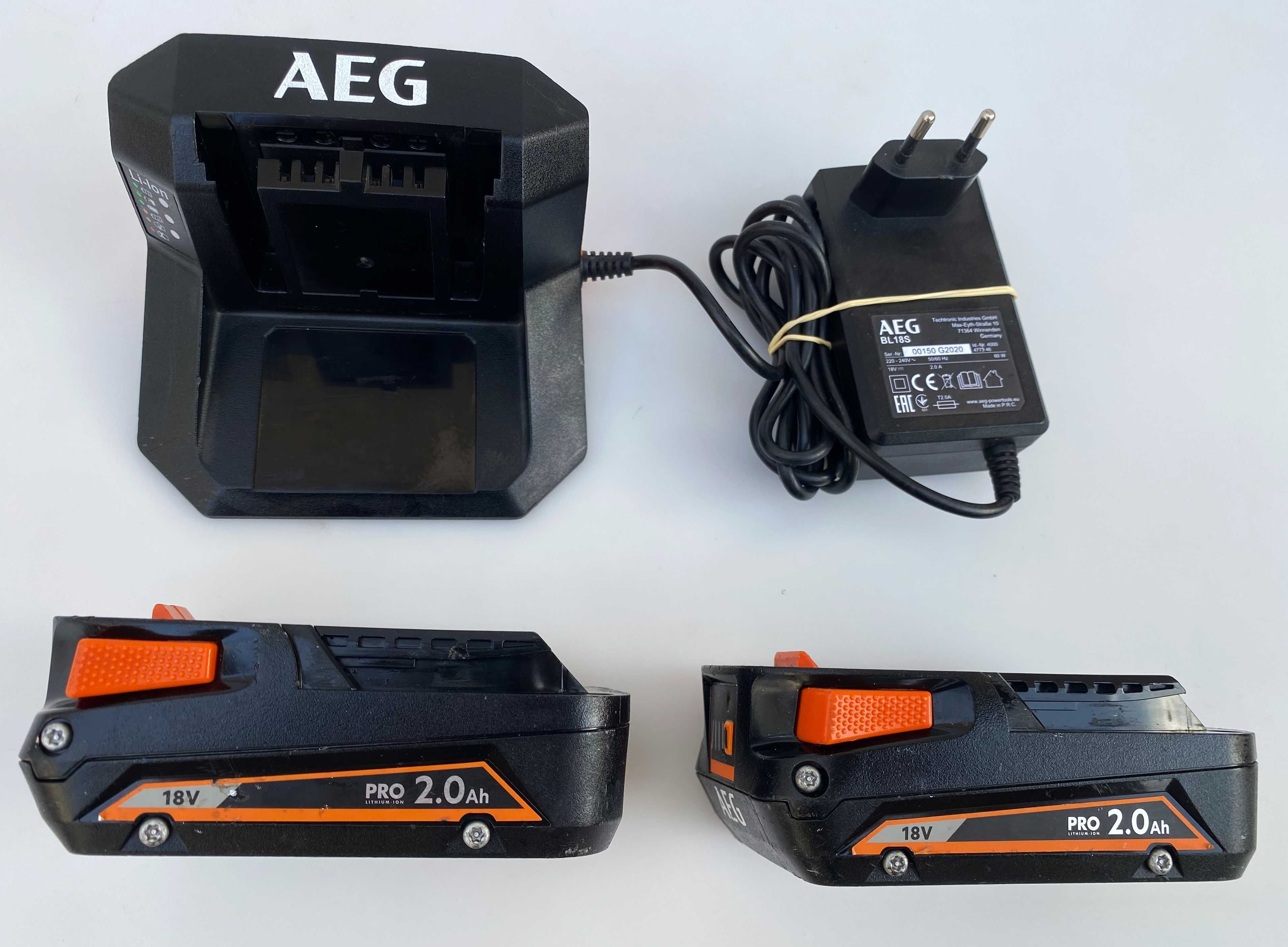 AEG BSS18C2 - Импакт драйв 200Nm 2х18V 2.0Ah 2021г.