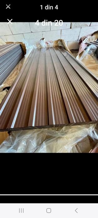 Tabla cutata pentru acoperiș