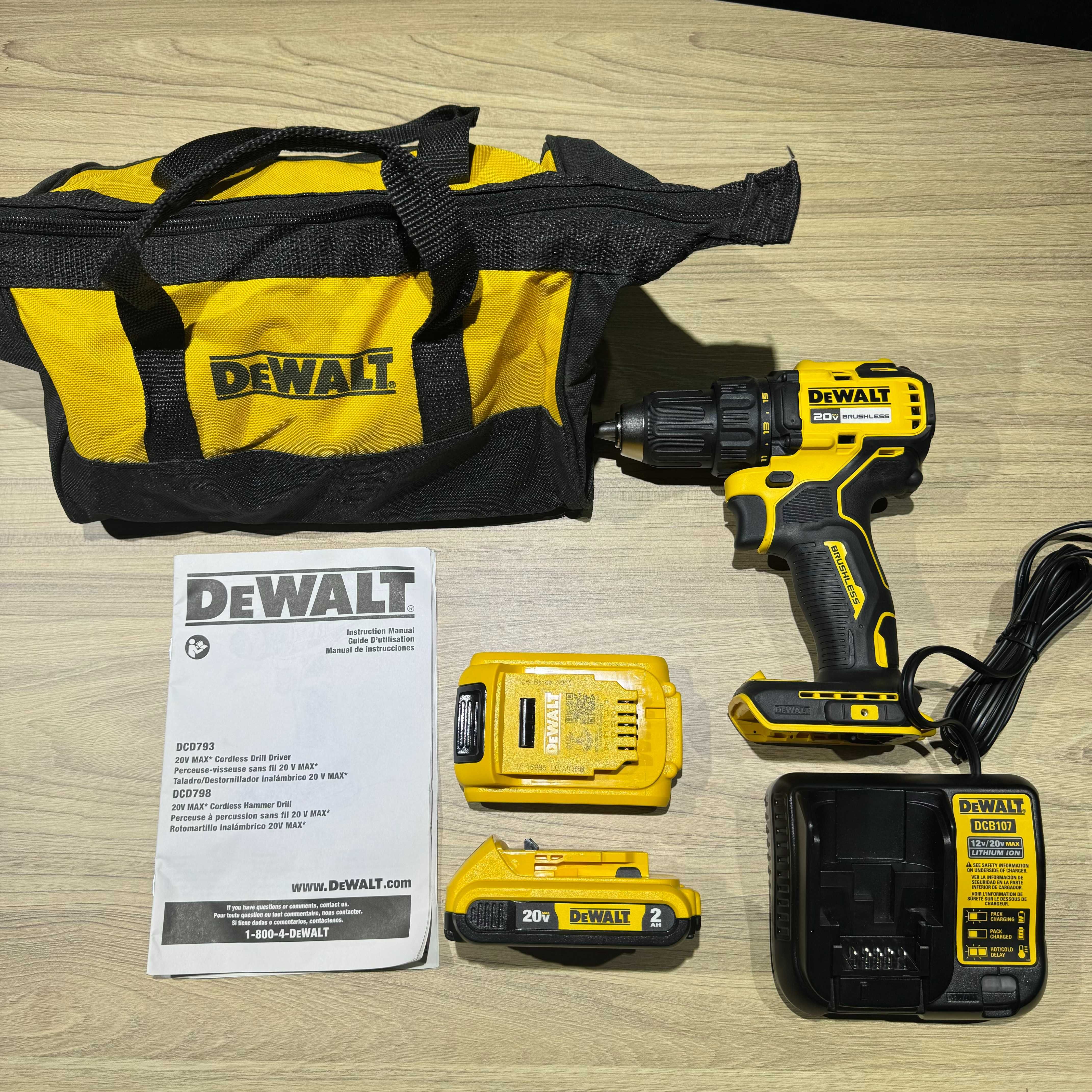 Шуруповерт Dewalt DCD793D2 Оригинал(США)