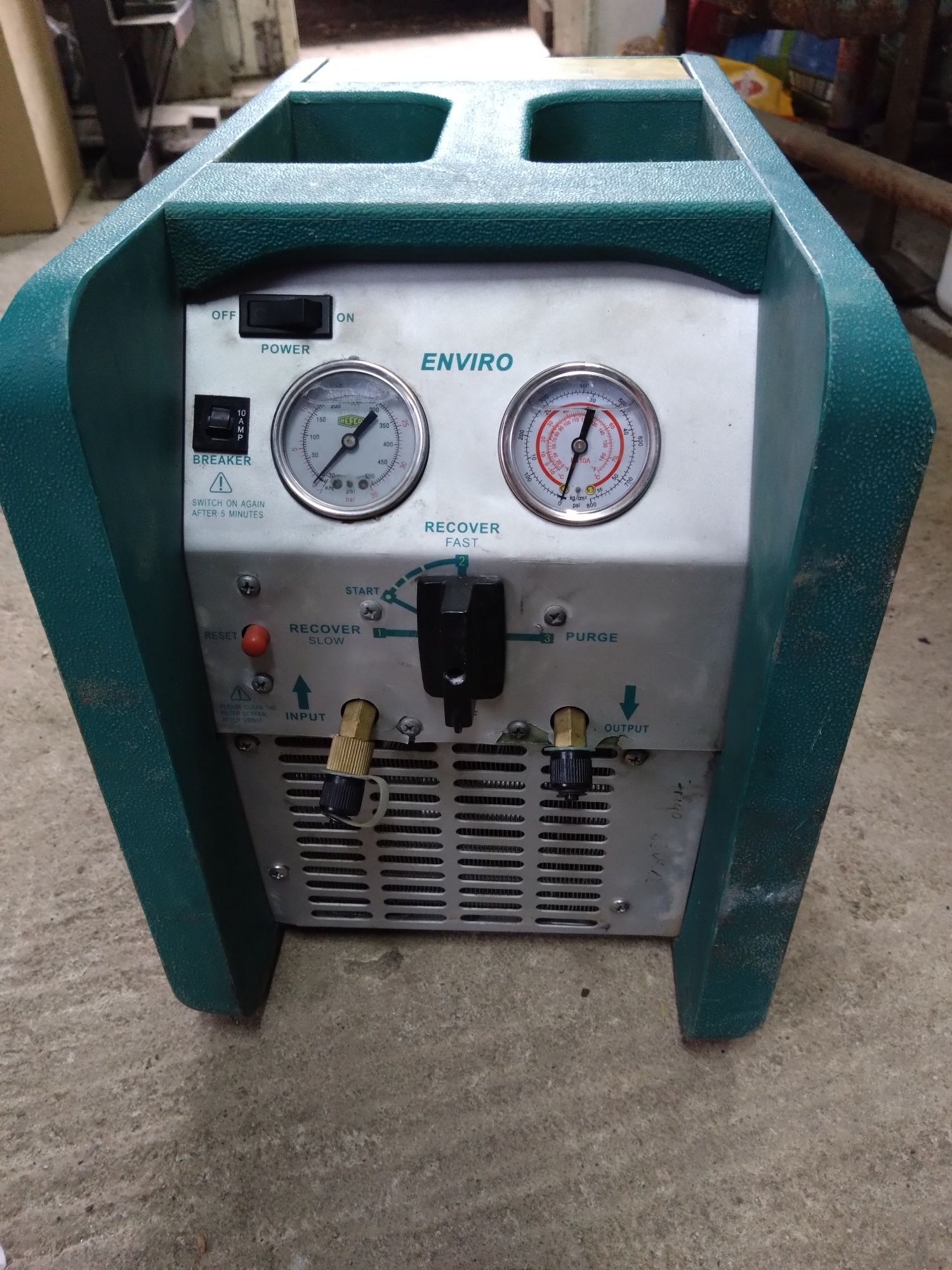 Refco recuperator freon