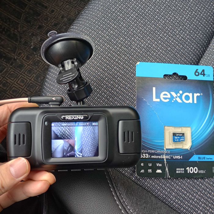 Видеорегистратор 3 камеры 360° Из Америки! WI-Fi GPS Приложение США