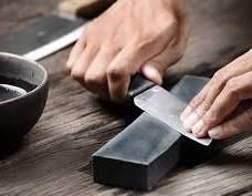 Заточка ножей разной длины