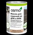 Масло для террасной доски из ДПК (Osmo ДПК & БПК  Pflege-Öl)