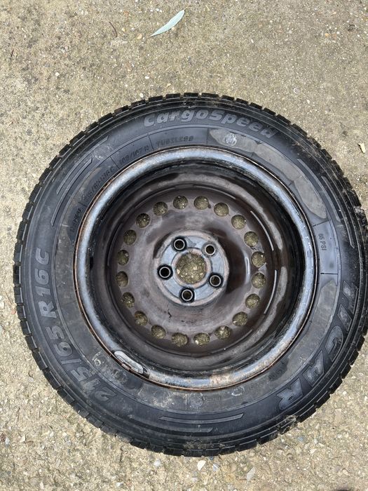 Jante rezerva duba pe 16 , anvelope 215/65/R16 C   195/65/R16C