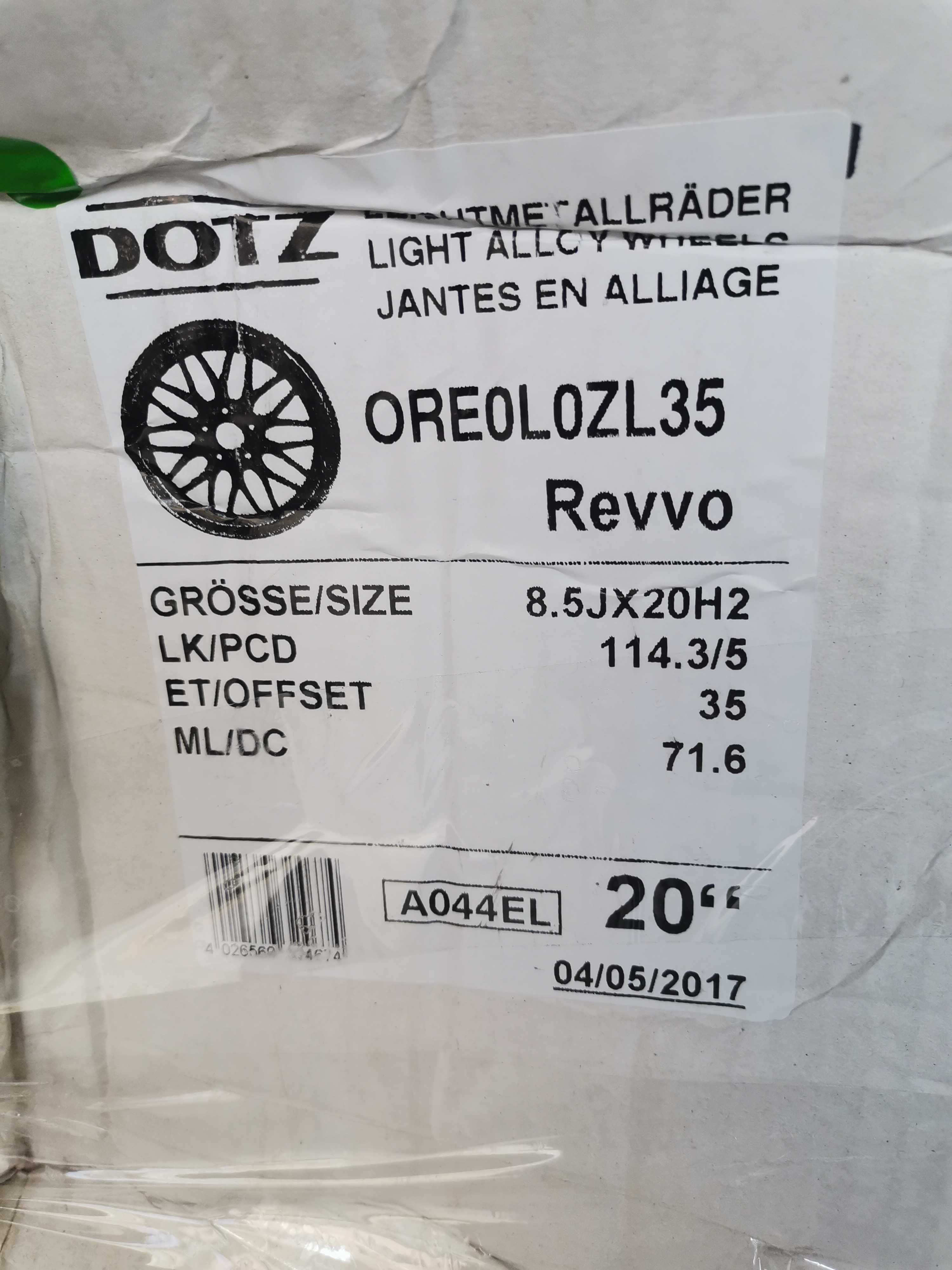 Продавам джанти с гуми Dotz 20 5х114.3 5x114.3 за Honda Mazda Toyota