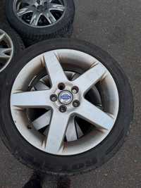 Jante R17 5x108 + cauciucuri  aprope noi volvo v50 2010 205/50ZR17 se