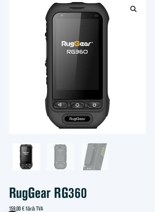 RugGear RG360 LTE smartphone